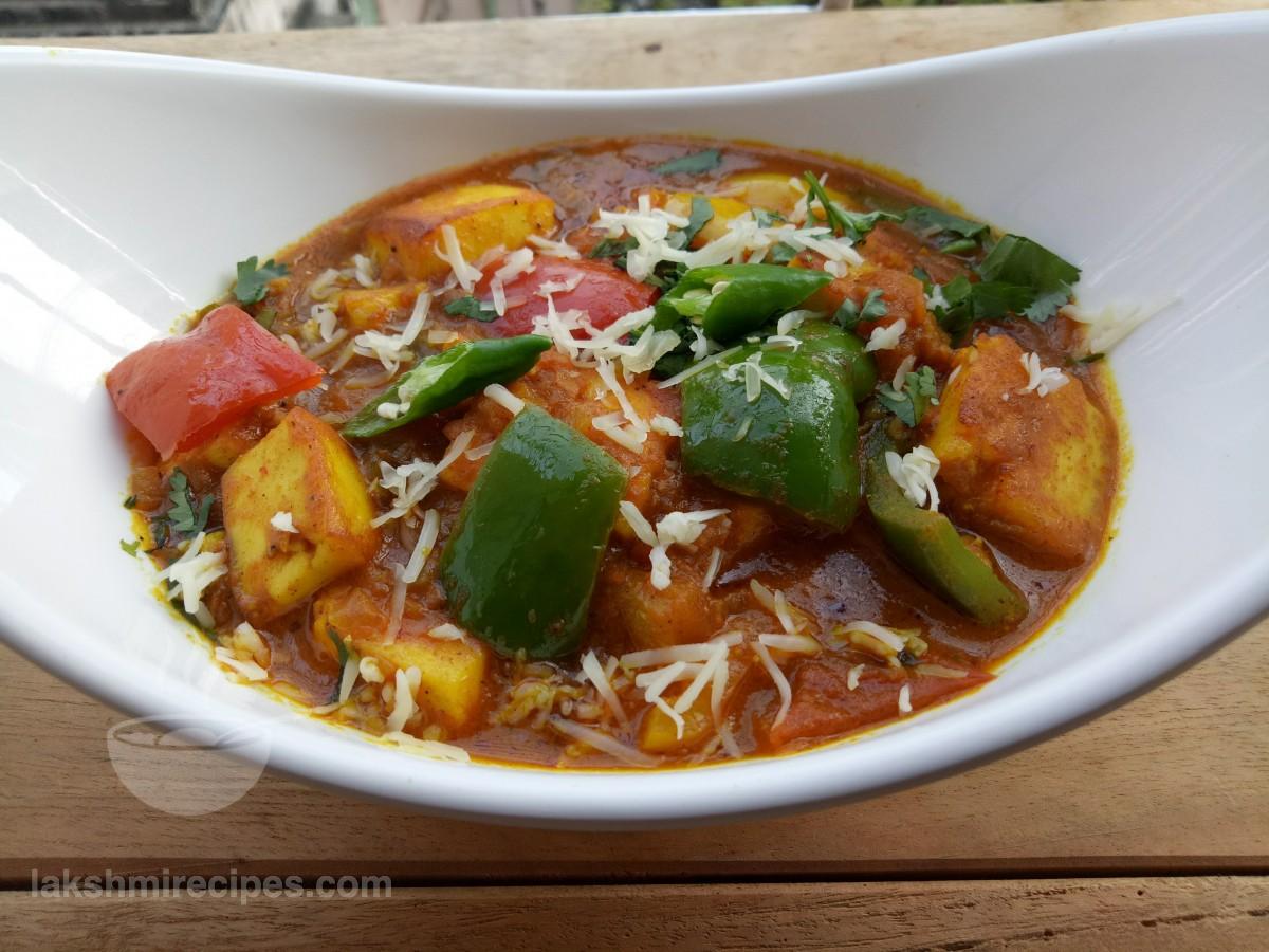 Paneer Capsicum