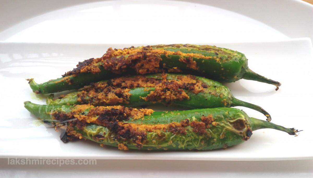 hari mirch ki kalongi