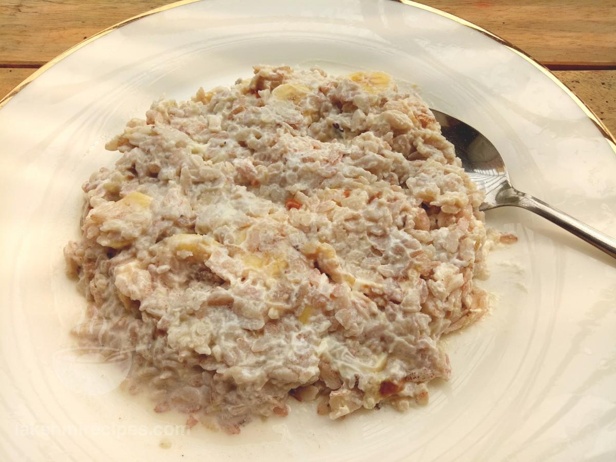 Dahi chiwda or Dahi chooda