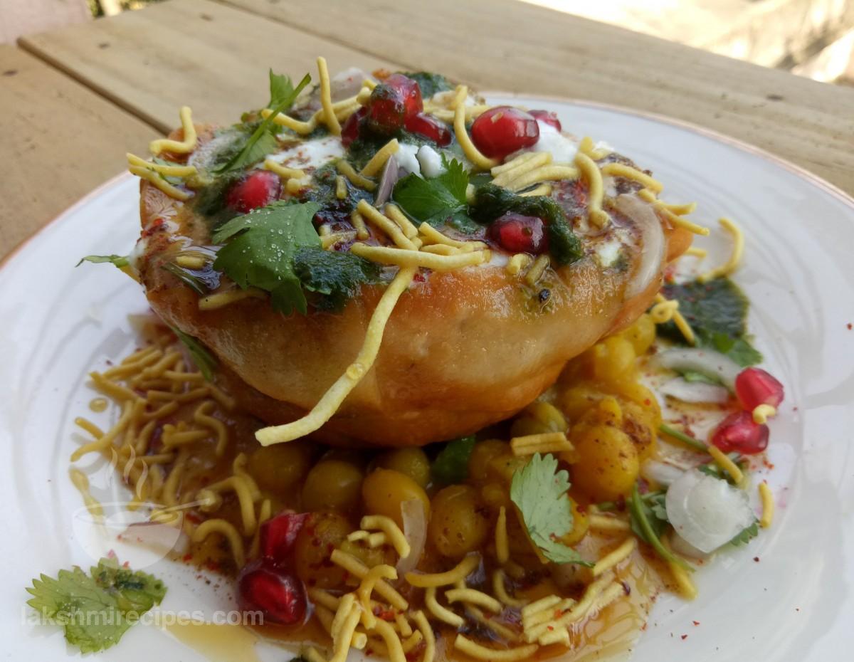 aloo tikki katori chaat