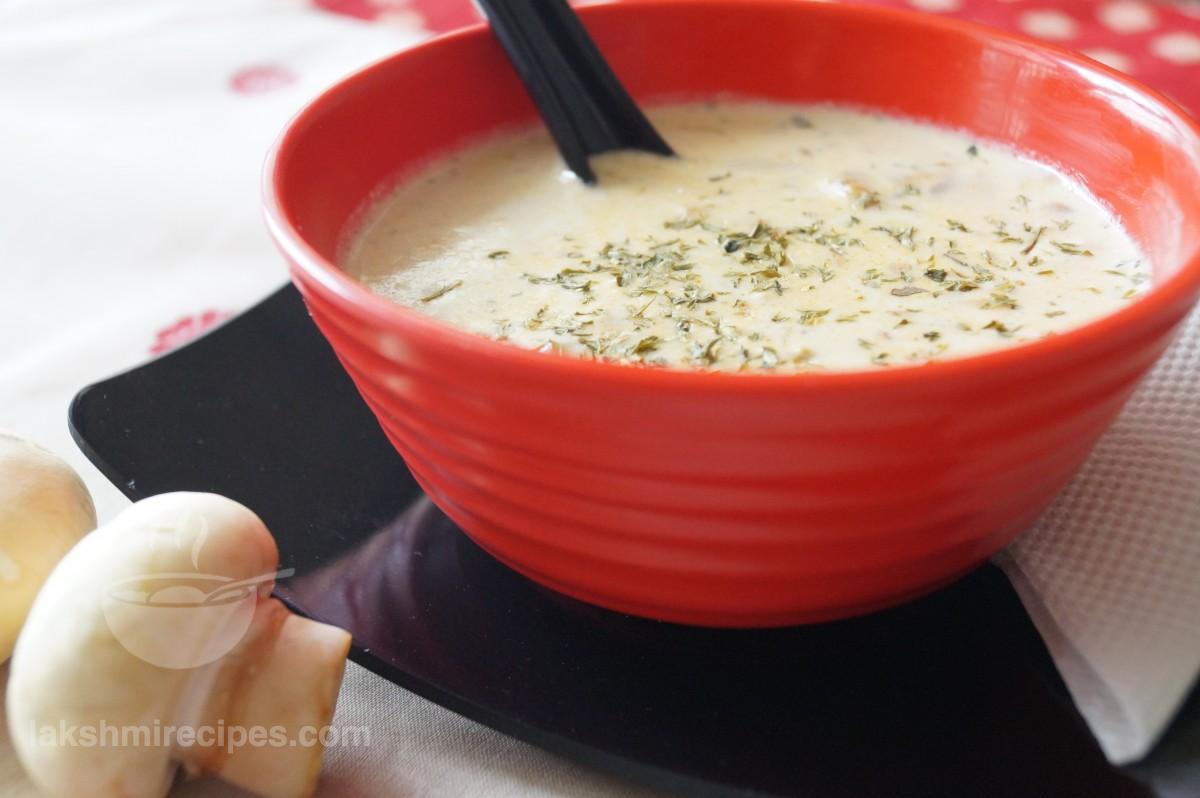 mushroom soup recipe