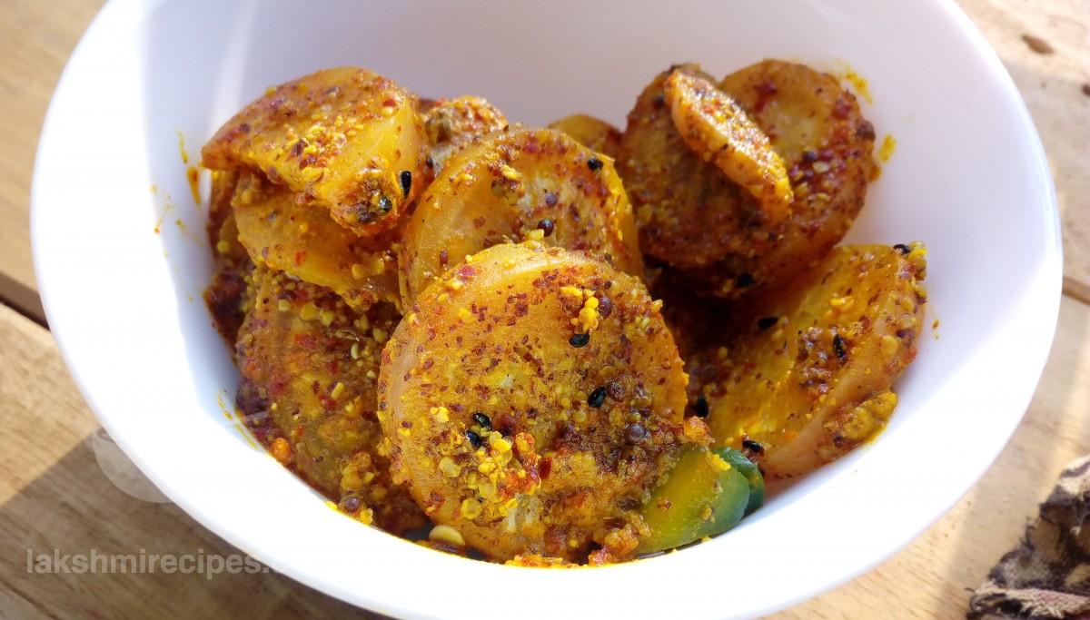 mooli ka achaar recipe