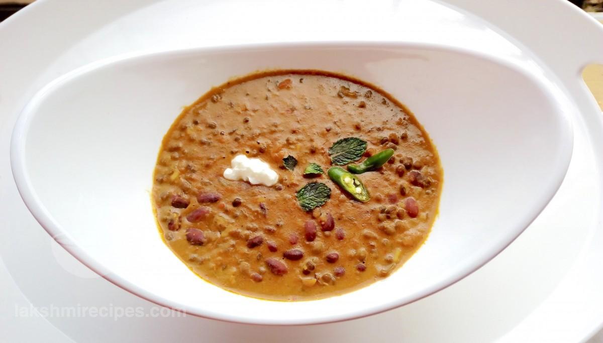 daal makhani recipe