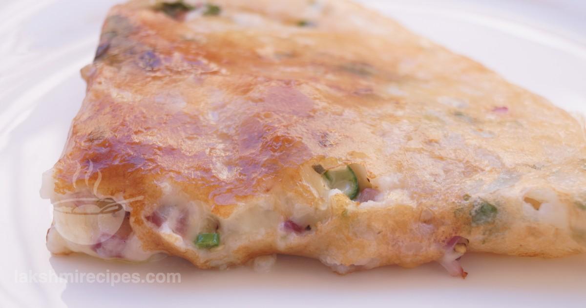 Cheese Rawa Dosa Recipe or Rava Cheese Dosa Recipe With Lakshm