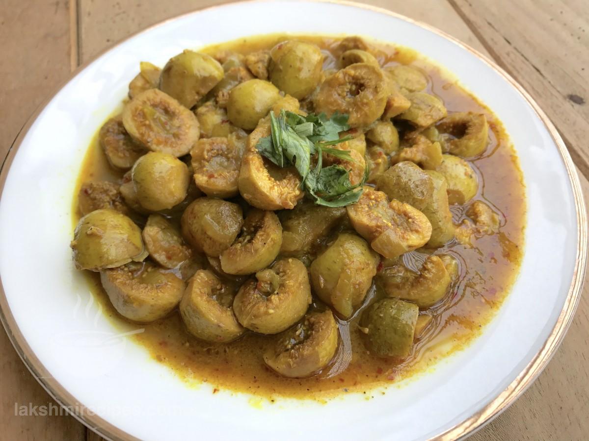 Figs Curry or Gular Ki Sabji