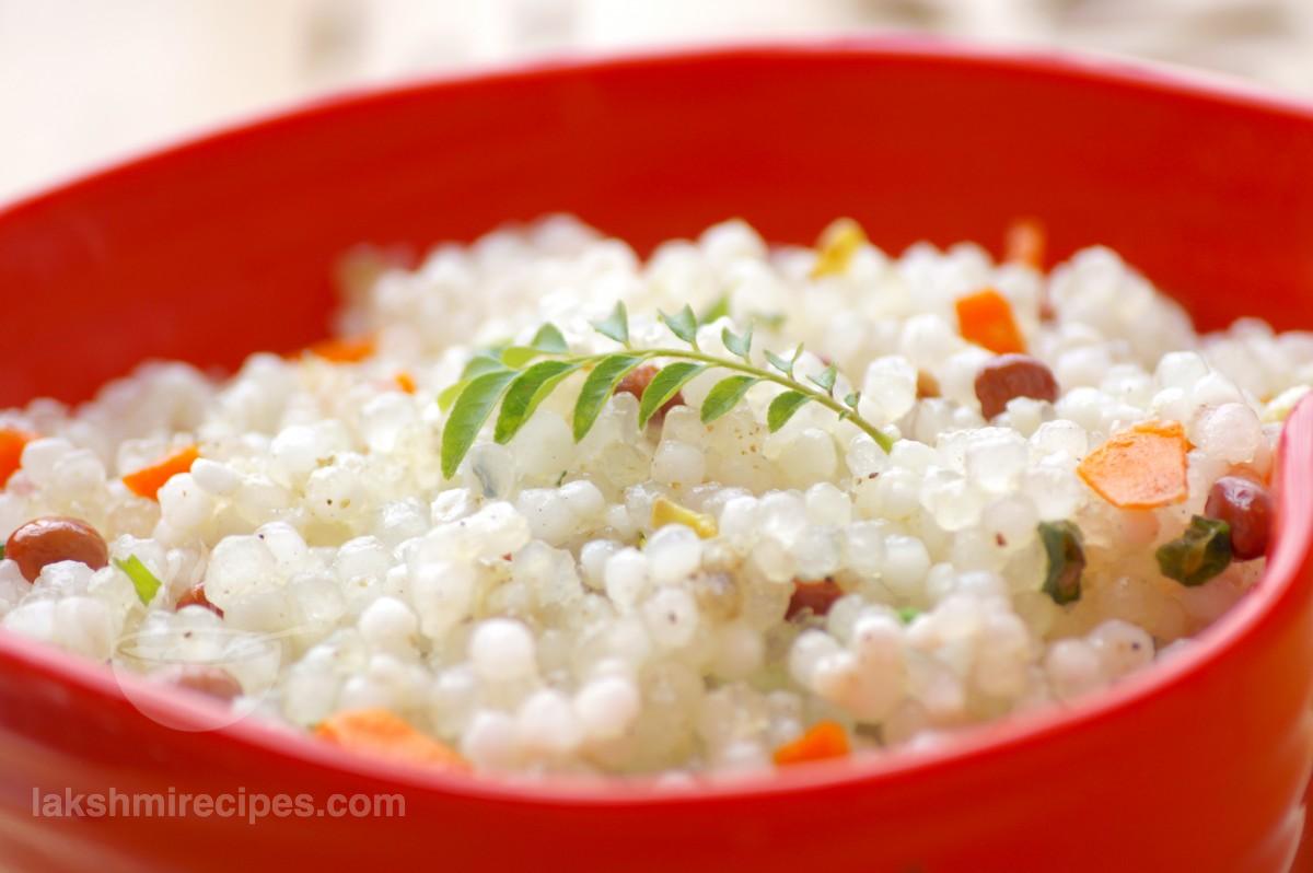 Sabudana Upma or saudana khichdi