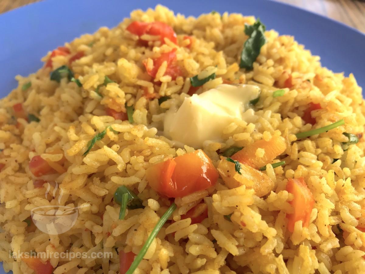 Tomato Rice Recipe Learn How To Make Tomato Rice With Lakshmi 2907