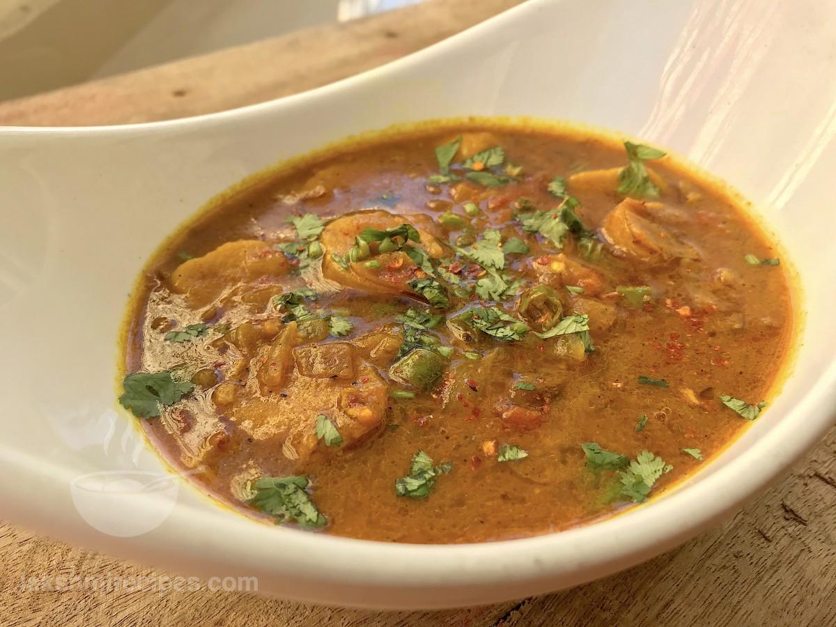 Besan Curry or Besan Ka Dhoka or Besan Ki Sabji