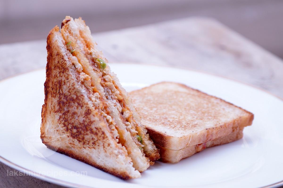 Paneer sandwich - Lakshmi Reicpes