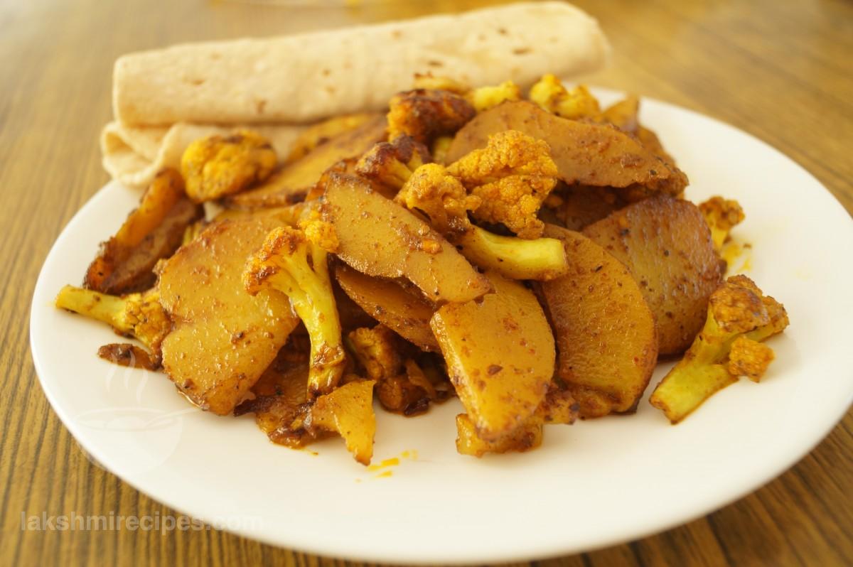 Aloo Gobhi Ki Bhujia