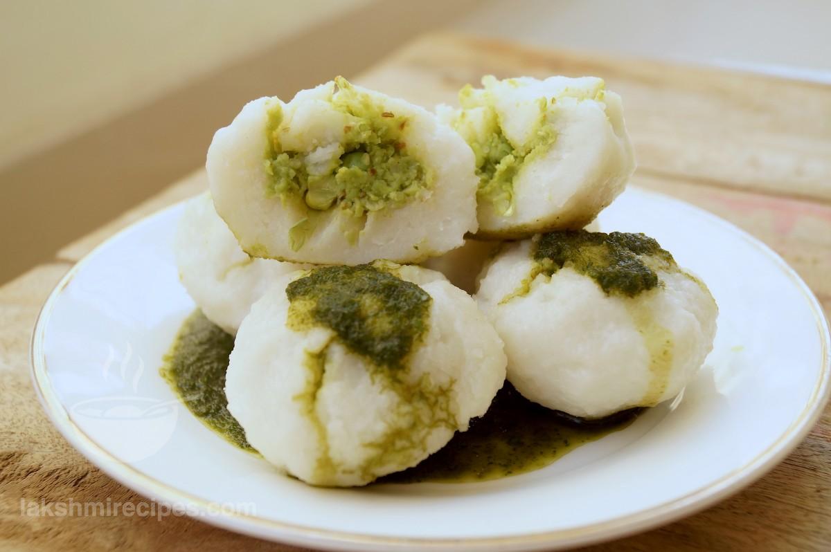 Hare Matar Ka Phara or Hare Matar aur Chawal Ka Pitha