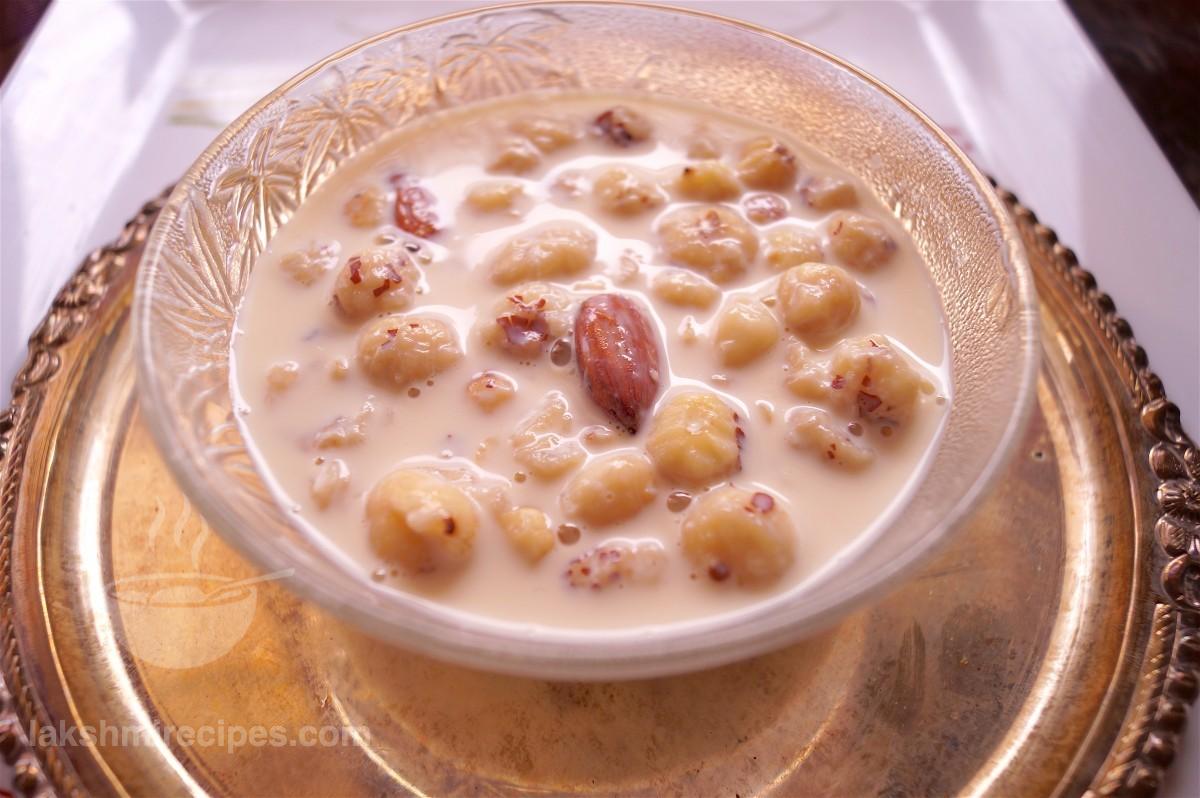 Makhane Ki Kheer or Makhana Pudding or Lotus Seeds Pudding or Navratri Special Kheer