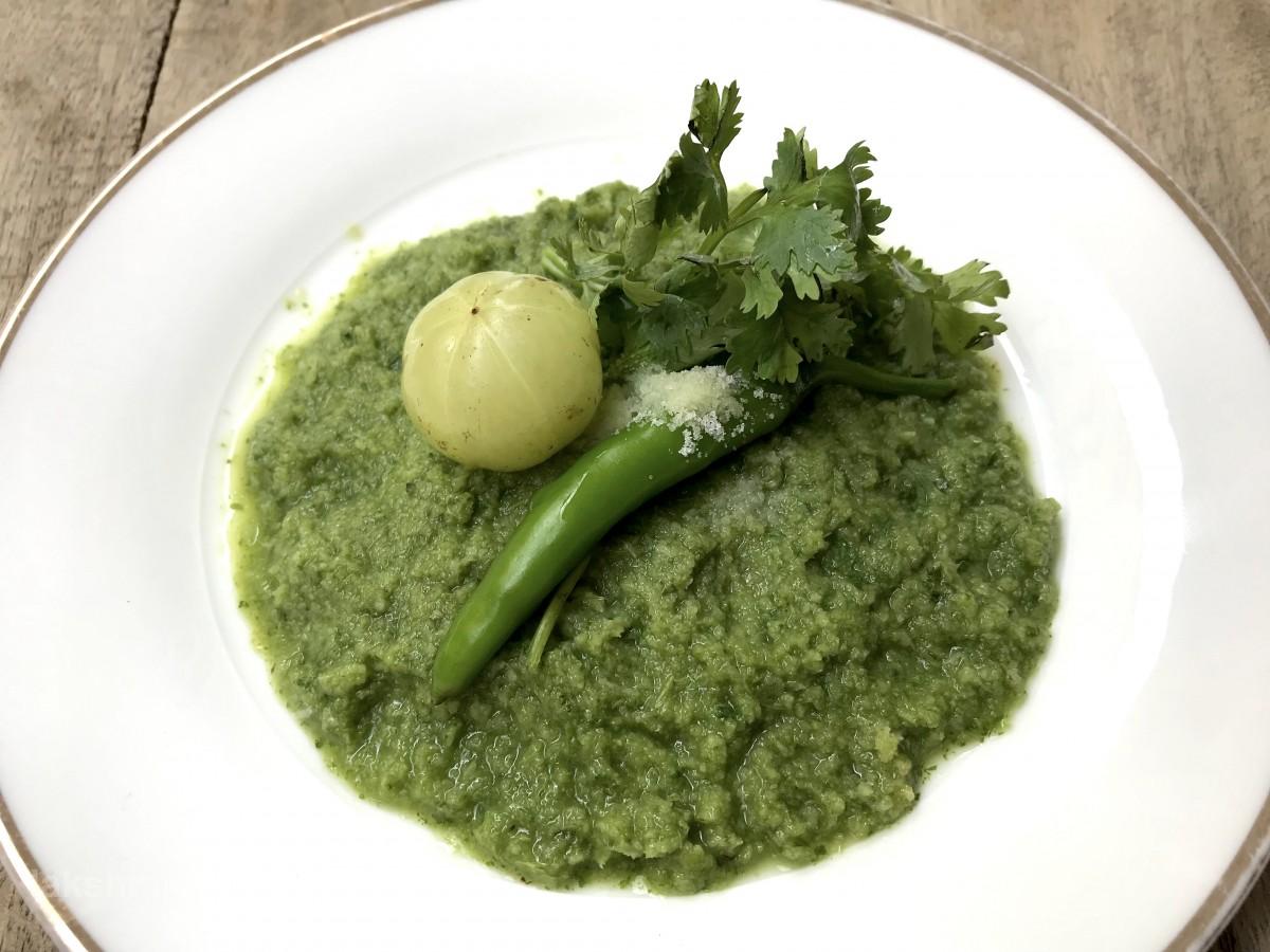 Dhaniya aur Amla Ki Chutney, Dhaniya Chuntey, Amla Chutney